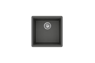 hansgrohe Einbauspüle S53 SilicaTec, 447x447mm, steingrau