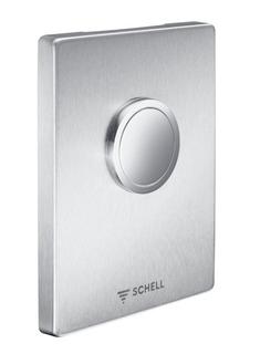 Schell WC-Betätigungsplatte EDITION ND 120x150x12mm, ND, vandalens., Edelstahl