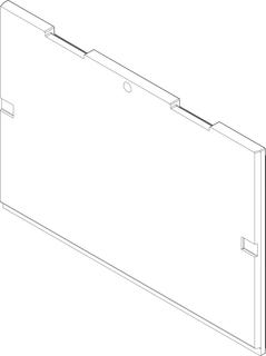 BOSCH Ersatzteil TTNR: 8738206982 Vorderwand EPP > 10 kW