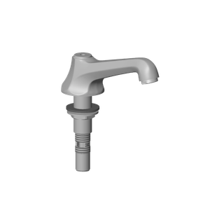 DO Auslauf ohne Ablaufgarnitur MADISON 13700380 135 mm Platin gebürstet
