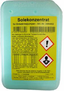 Wolf Solekonzentrat 3 I, 3,4 kg, f BWW-1, für den Solekreis