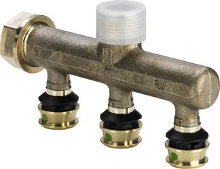 Viega Verteiler Raxofix 5326.07 16mmxG 3/4x3, Sil-br, mit SC-Contur