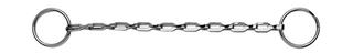 ASW Patentketten-Kettengarnitur 900mm, 0,4mm, m 2 Ringen, MS verchromt