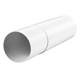 Teleskoprohr BlauPlast Ø 125 mm, PVC, weiß