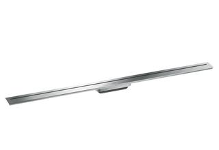 hansgrohe Duschrinne AXOR Drain 1200mm, Fertigset, frei im Raum, chrom