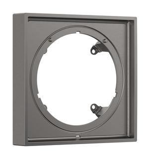hansgrohe Verläng.-Ros. AXOR iBox Uni. 2 22mm, eckig, brushed black chrome
