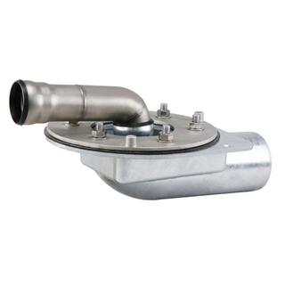 LORO X Kaskadenablauf Serie 88-Duostream DN 100/50, HEW, Mehrgeschoss, Dachter.