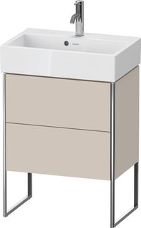 Duravit Waschtisch-Unterschrank Compact XSquare 58,4 x 39 x 73,1 cm, 2 Auszüge, stehend