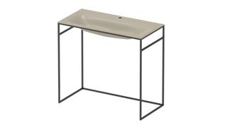 Einbau-Waschtisch BetteLux Shape A172 100x49,5cm, HLW1, cashmere