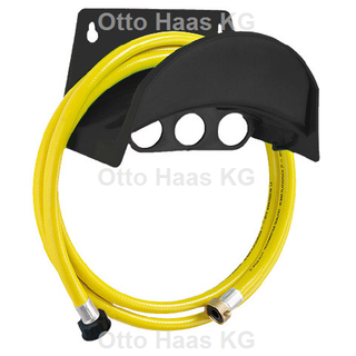 HAAS Füllset OHA 2,5 m, bis +40 GrC, ge, m Halter schwarz