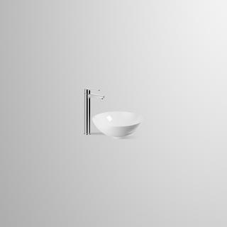 Alape SET.SB.K360.GS 0636001 Weiss, Armatur chrom