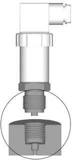 KSB Einschweissstutzen G 1/2 B für Druckmessumformer S-10 und S-11