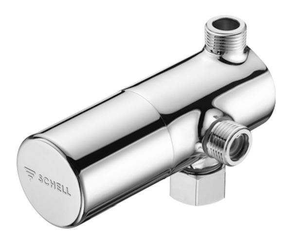 Artikelbild 1 des Artikels „Schell Eckventil-Thermostat auf G 3/8 Abgang, verchromt verchromt“