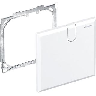 Geberit Abdeckplatte we, f WT-Armatur m UP-Box, Kunststoff