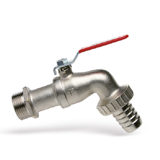 Watts Auslaufkugelhahn AKH 20 DN 20-3/4", Ms, vern, Stahlheb.