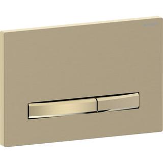 Geberit Betätigungsplatte Sigma50 Square Platte MS geb., Pl/T MS, f 2-Mg-Spül.