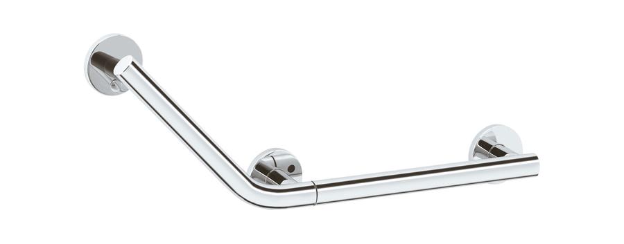 Artikelbild 1 des Artikels „Keuco Winkelgriff Plan Care 135G, abgewinkelter Handl L, AL si-el/vc Aluminium silber-eloxiert/verchromt“