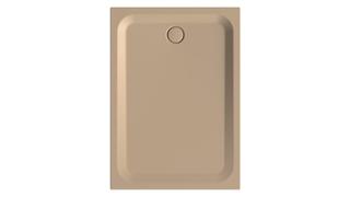 Duschwanne BetteUltra 5838 140x100x3,5cm, Mini-Wannenträger, greige