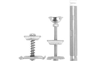 HG-TEC Bohrkonsole 130 mm im Set für Stahl- und Gussradiatoren