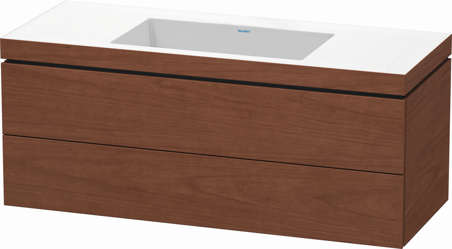 Artikelbild 1 des Artikels „DU WTU L-Cube m. Vero Air 500x1200x480mm o.HL, 2 SchKa, Amerik. Nussbaum ES Nussb “