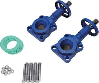 BOSCH Absperrschieber-Set Nr. 1611, für 200/250/300 kW