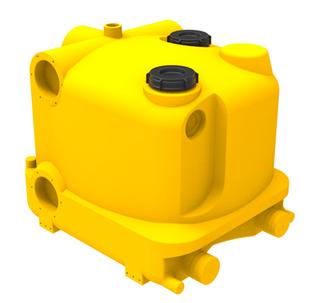 Jung Behälter M 1500 l, gelb