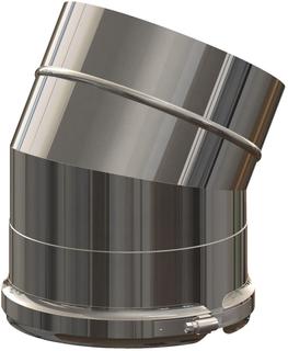 MHG Abgas-Bogen DN 125/190, 30 Grad