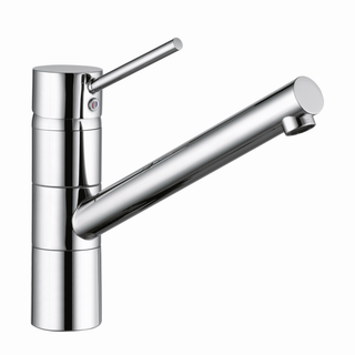 Kludi Scope XL Spültisch-Einhebelmischer geschl. Heb., schwenkb. Auslauf, chrom