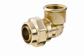 BEULCO PE-Winkelstück 77310 1 1/4 AG, 40x3,6/3,7mm, 90, MS, Stü lo.