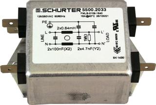 Wolf Netzfilter-1phasig-16A für MGK-2-390-630 ab 02/2013