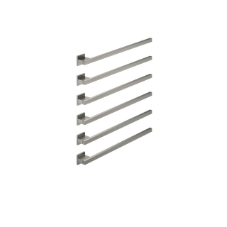 Dornbracht Handtuchwärmer 6-fa., A r, o Bedienelem., d. plat. geb.