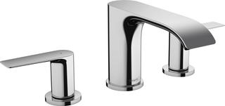 hansgrohe 3-L-WT-Arm. 90 Vivenis mit Zugstangen-Ablaufgarnitur, chrom