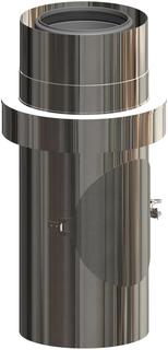 ATEC Kontr.Rohr PolyClassic +Iron/White DN 100/150, PP, m Zuluftansau., ES blank