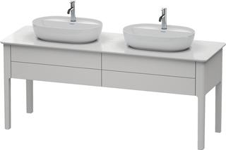 Duravit Waschtisch-Unterschrank Luv 173,3x57x74,3cm, 2 AZ, st, No we s-matt