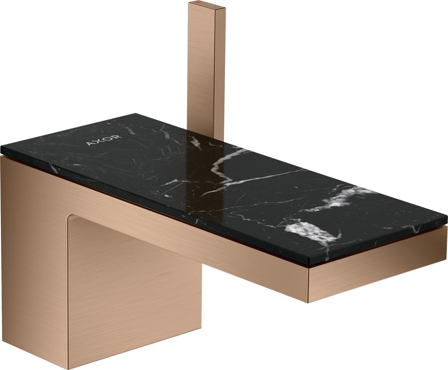 Artikelbild 2 des Artikels „hansgrohe Platte Axor MyEdition 200x82mm, Marmor Nero Marquina 200 x 82 mm“