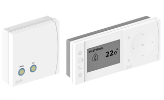 Danfoss Funk-Raumthermostat-Set m potenzialfr. Umschaltk., m RX1-S Empf.