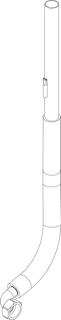 BOSCH Ersatzteil TTNR: 8738207569 Schlauch 685 mm