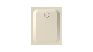 Duschwanne BetteUltra 5490 100x80x2,5cm, Glasur, pergamon