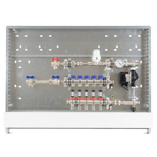 Strawa Regelstation FBR-63-HT2-H-WMZ-C69 9 HK, 1175x760-890mm, f Fußbodenheizung