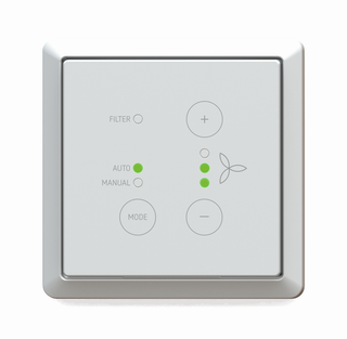 Zehnder Bedienheit ComfoSwitch C67, m Blendr, Bl, AP-Geh