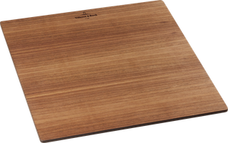 V&B Schneidbrett Profi 383x375mm, amerik. Nussb mit Kompaktkern