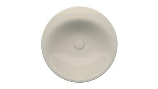 Einbau-Waschtisch BetteLux Oval A220 50x50cm, PW, beige