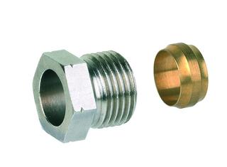 Resideo Verschraubung FIG für Kupfer-/Präzisionsstahl, 1/2"x10mm