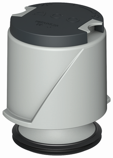 ACO Glockengeruchsverschluss Passavant DN 50-100, mit Staurohr