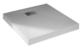 Kinedo Kinesurf Duschwanne 100x100 Antir H:9cm PN24 Biocryl inkl. Ablauf