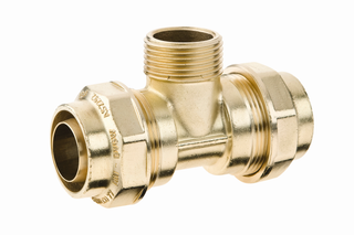 BEU T-Stück Mittelabgang AG und IG 2" 11/2" 63x5,7/5,8