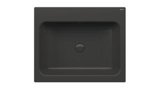 Einbau-Waschtisch BetteOne A138 60x49,5cm, PW, anthracite