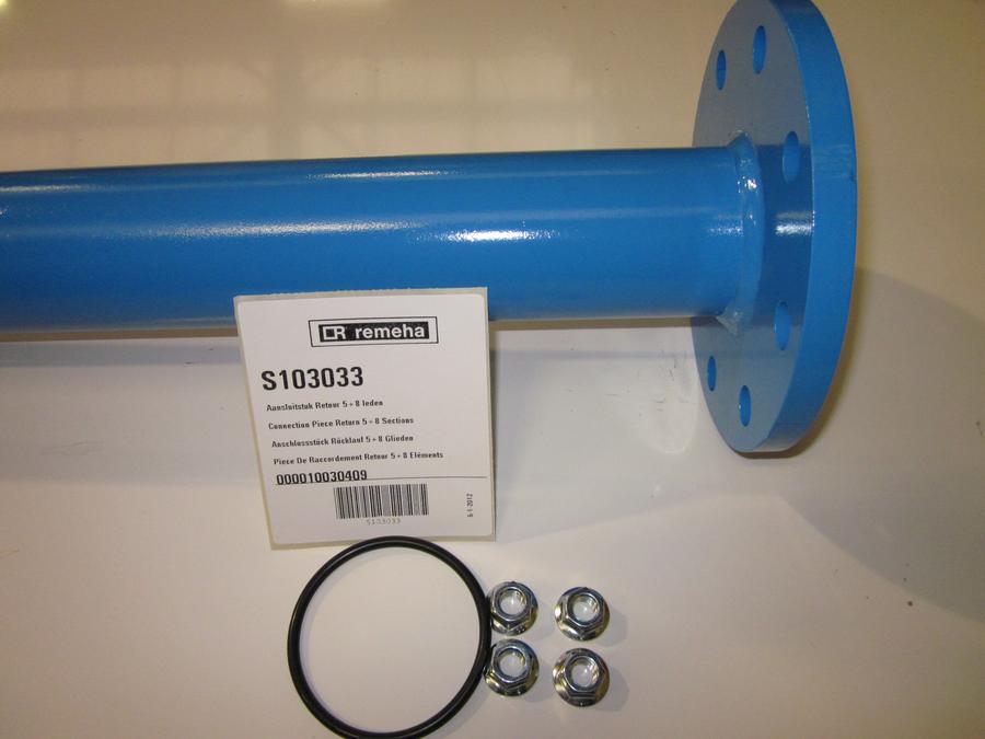 Artikelbild 1 des Artikels „RE Anschlussstück Rücklauf 5+8 Glieden S103033 “