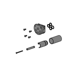 Herzbach UP-Verlängerung Logic Plus 30mm, n. kürzb., f Push-THM, PVD-gold