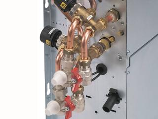 RK 3-Wege-Ventilbaugr. horizontal 4-Leiter-System, KWK DM